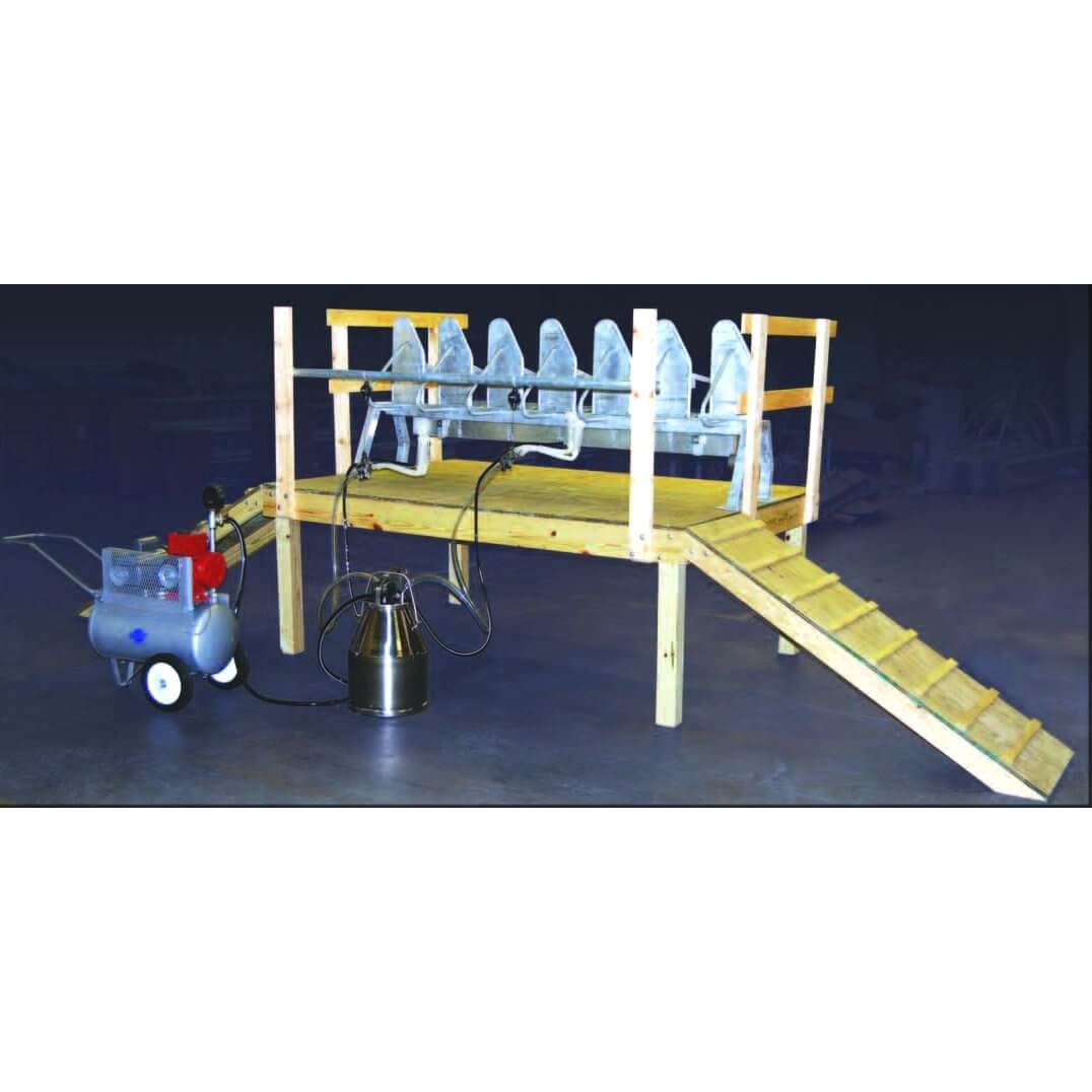 Goat and Sheep 6 Stall Milking Unit